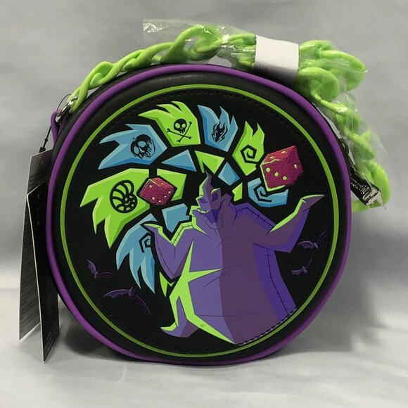 Disney Loungefly Nightmare Before Christmas Oogie Boogie Glow In Dark Crossbody - Picture 3 of 3